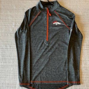 1/2 Zip Denver Broncos pullover